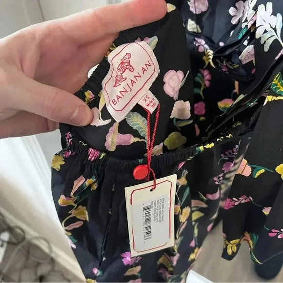 Banjanan Julia Dress – Fool Floral Onyx – Size XS (NWT) - Picture 5 of 11